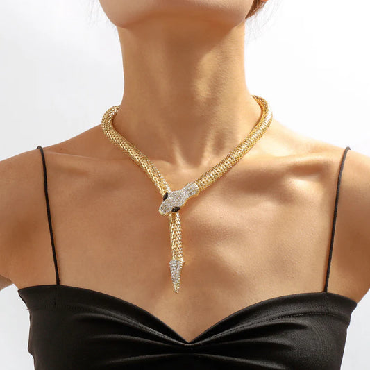 Enwrapped Gold Necklace